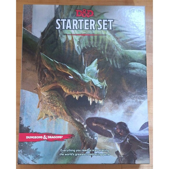 Dungeons & Dragons Starter Set D&D Boxed Game -NEW OPEN BOX - Picture 1 of 3
